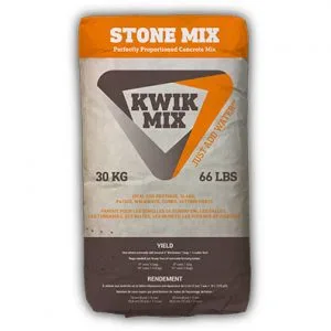 KWIK MIX STONE MIX - CEMENT PRODUCTS -
