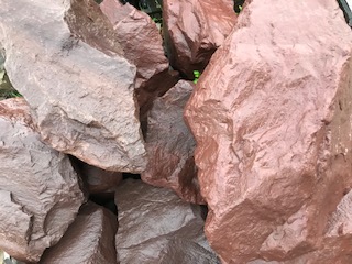 AUTUMN RED LANDSCAPE BOULDERS ST. AMANDS LANDSCAPE DEPOT NIAGARA