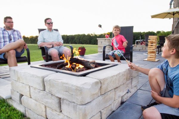ROCKTON FIRE PIT KIT - FIRE PITS & MORE - FIRE PIT KIT