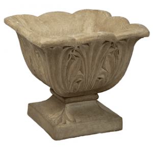 2317 PLANTER - LOW LEAF URN