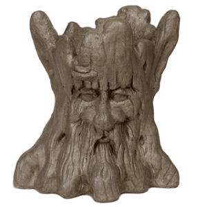 2333 PLANTER - TREE TRUNK FACE