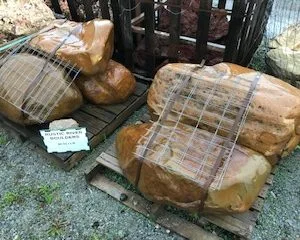 LARGE RUSTIC RIVER BOULDERS