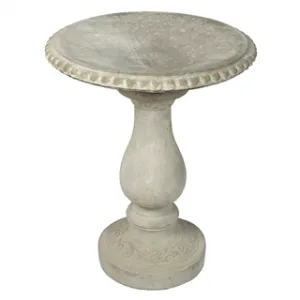 1168 BIRD BATH - SMOOTH BASE, SHALLOW TOP